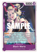 Black Maria Character Rare OP01-111