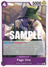 Page One Character Rare OP01-112