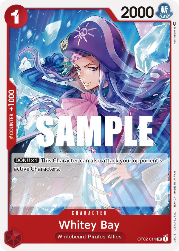 Whitey Bay Character Uncommon OP02-014