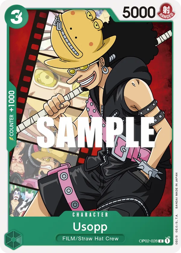 Usopp Character Common OP02-028