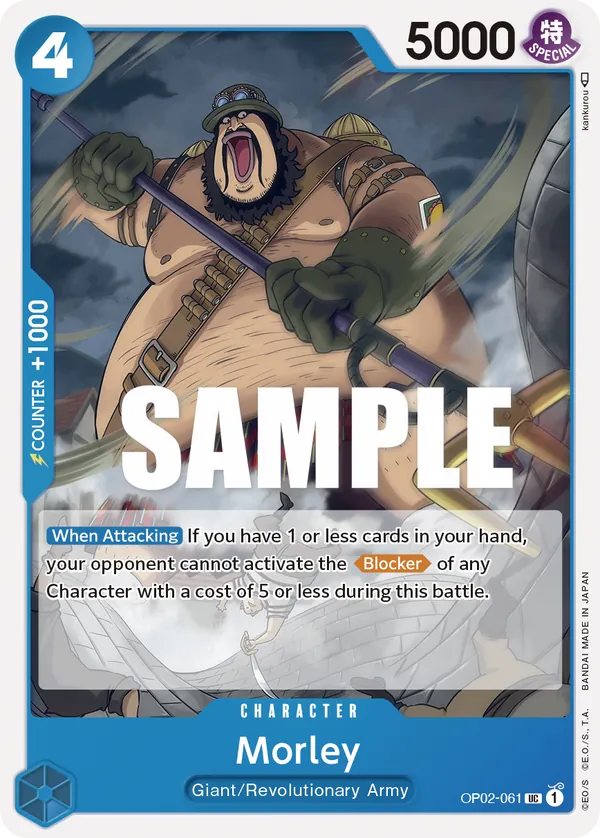 Morley Character Uncommon OP02-061