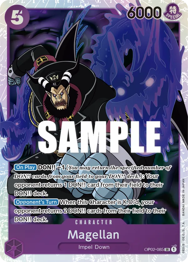 Magellan Character Super Rare OP02-085