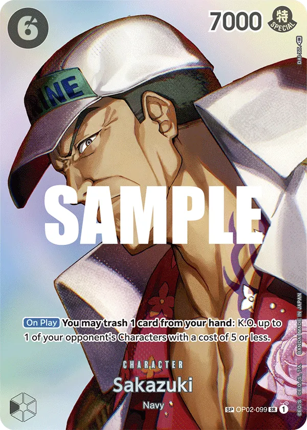 Sakazuki Character Special Card OP02-099