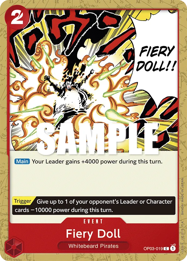 Fiery Doll Event Common OP03-019