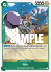 Gin Character Rare OP03-024