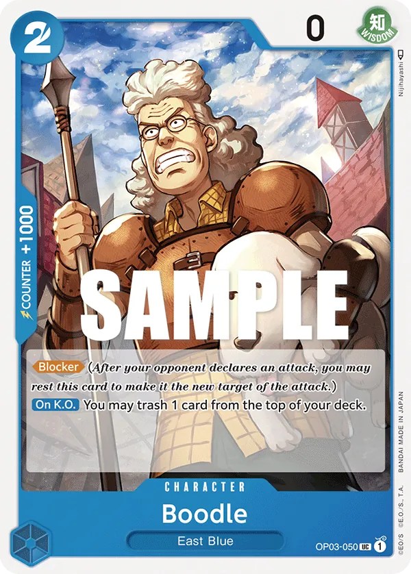 Boodle Character Uncommon OP03-050