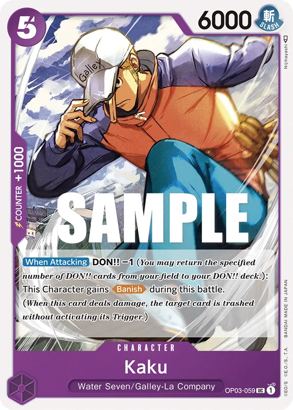 Kaku Character Uncommon OP03-059