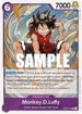 Monkey.D.Luffy Character Rare OP03-070