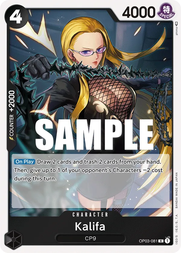 Kalifa Character Rare OP03-081