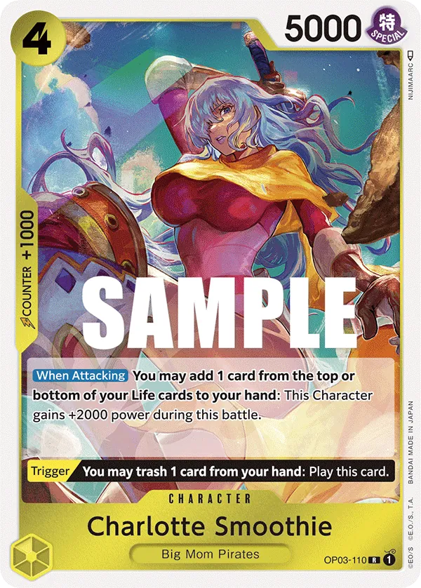 Charlotte Smoothie Character Rare OP03-110