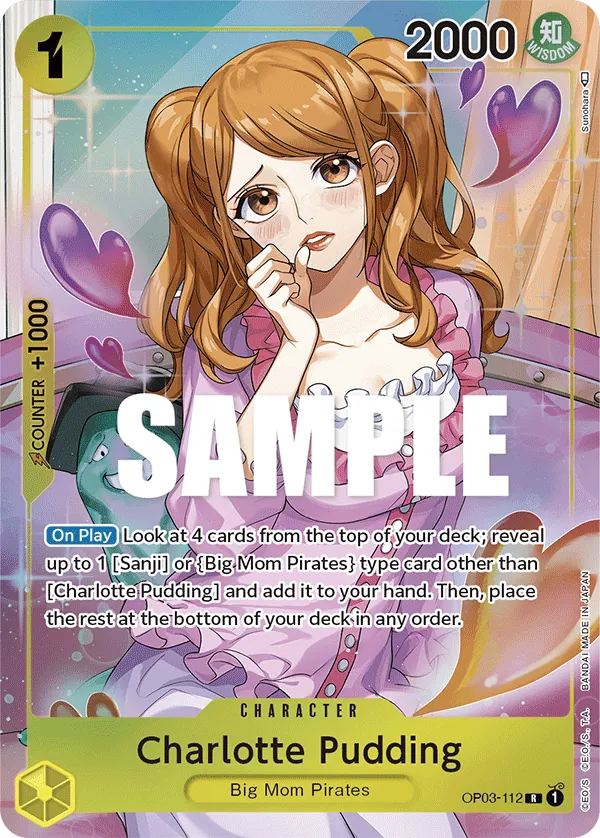 Charlotte Pudding Character  OP03-112