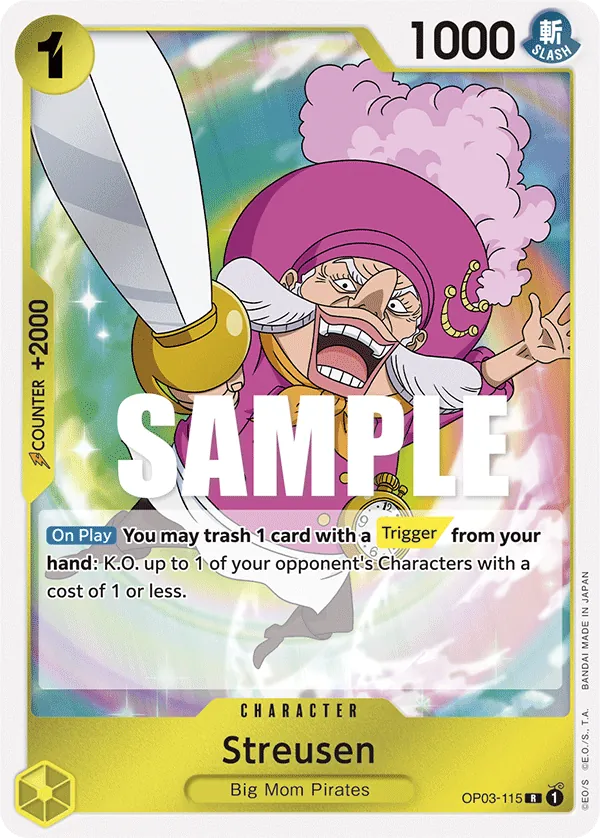 Streusen Character Rare OP03-115