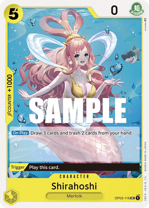 Shirahoshi Character Uncommon OP03-116