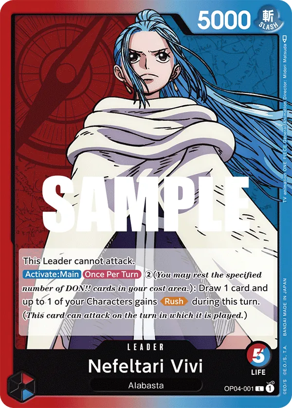 Nefeltari Vivi Leader Leader OP04-001