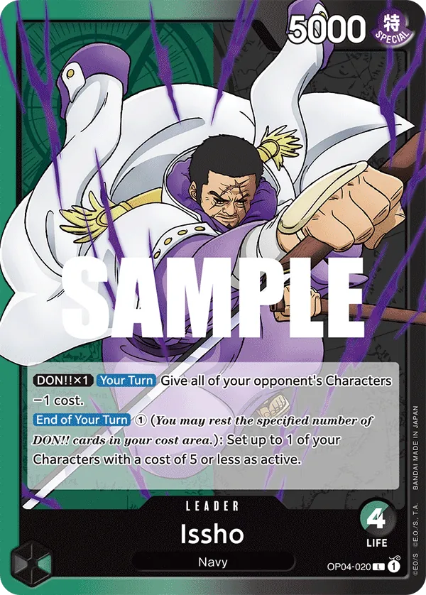 Issho Leader Leader OP04-020