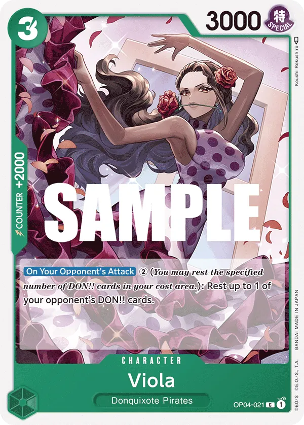 Viola Character Common OP04-021