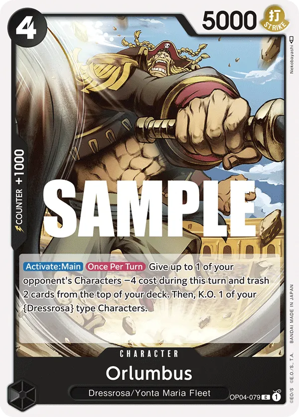 Orlumbus Character Common OP04-079