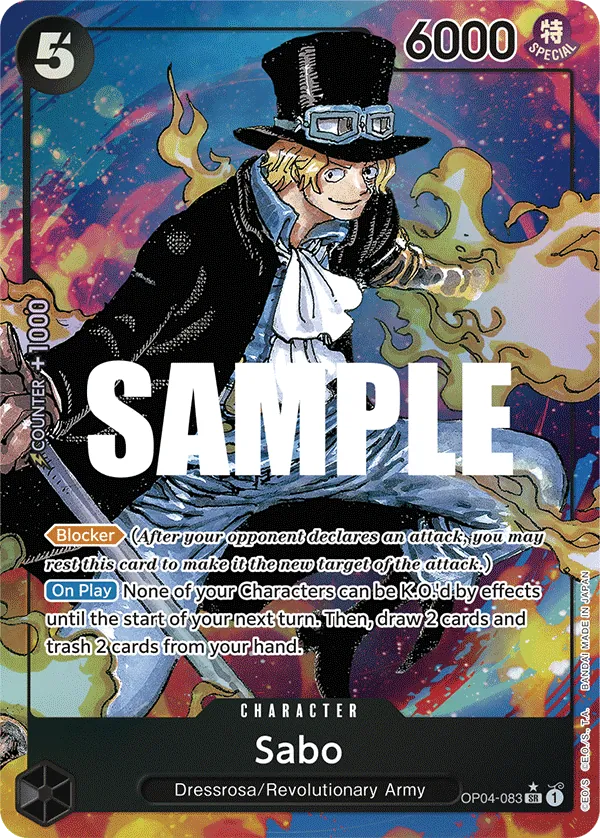 Sabo Character  OP04-083