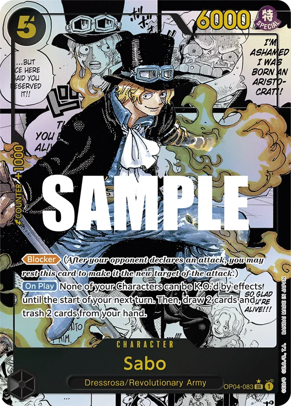 Sabo Character  OP04-083