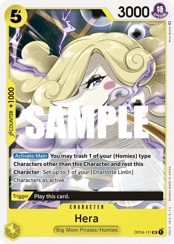 Hera Character Uncommon OP04-111