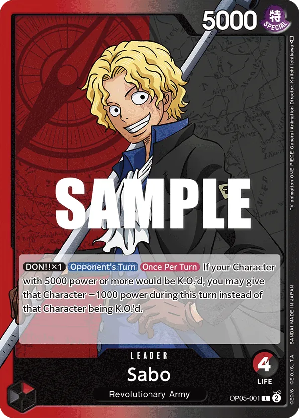 Sabo Leader Leader OP05-001