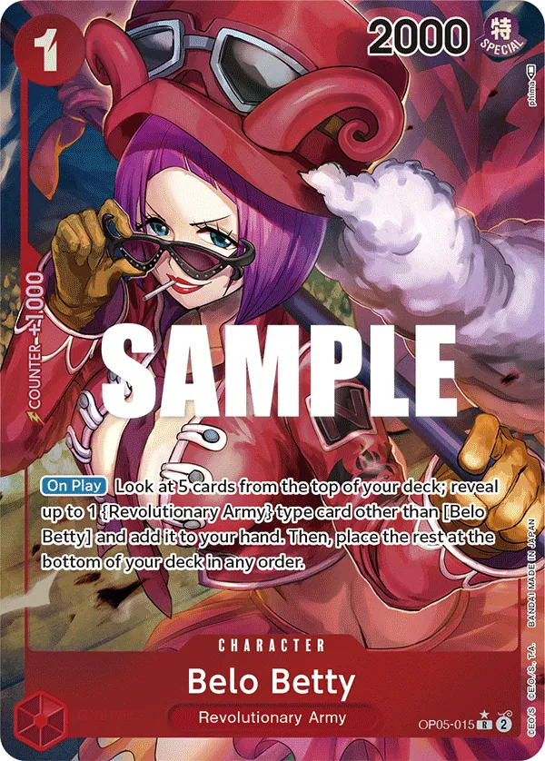 Belo Betty Character  OP05-015