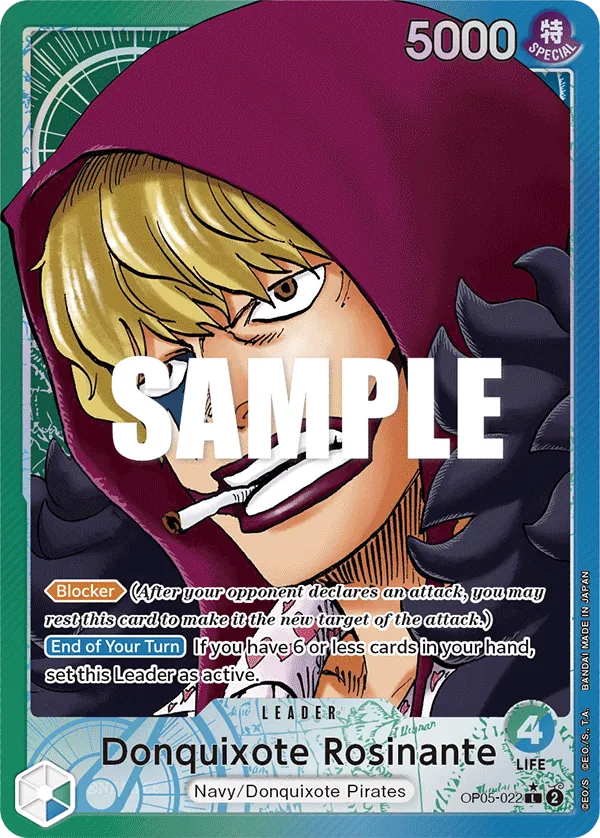 Donquixote Rosinante Leader  OP05-022