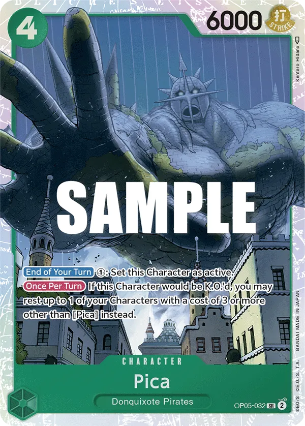 Pica Character Super Rare OP05-032