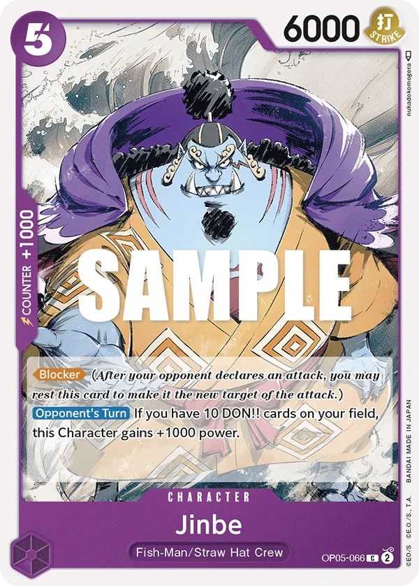 Jinbe Character Common OP05-066