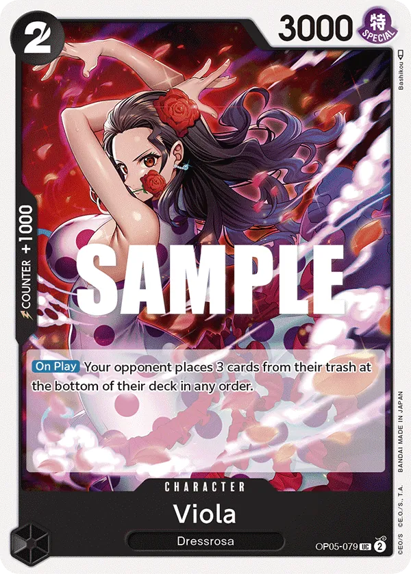 Viola Character Uncommon OP05-079