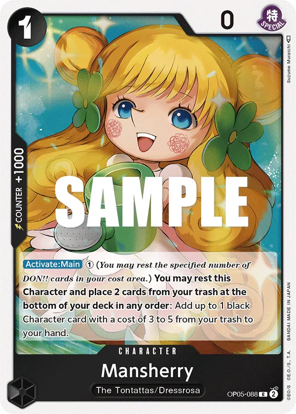 Mansherry Character Rare OP05-088