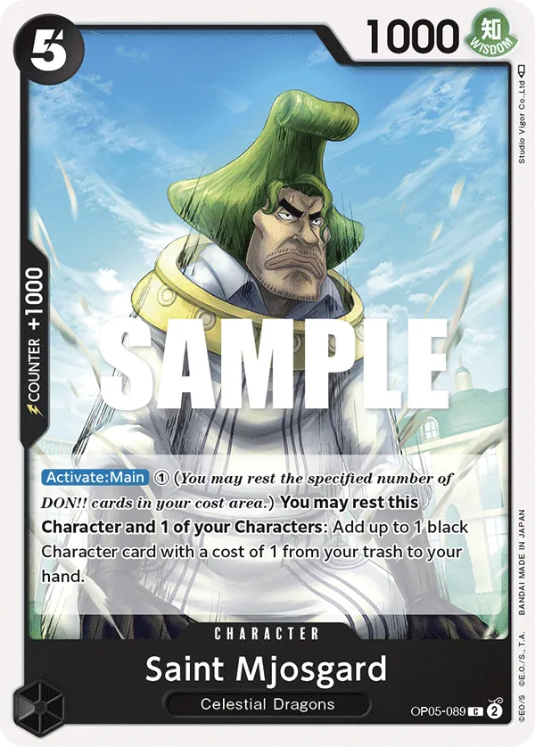 Saint Mjosgard Character Common OP05-089