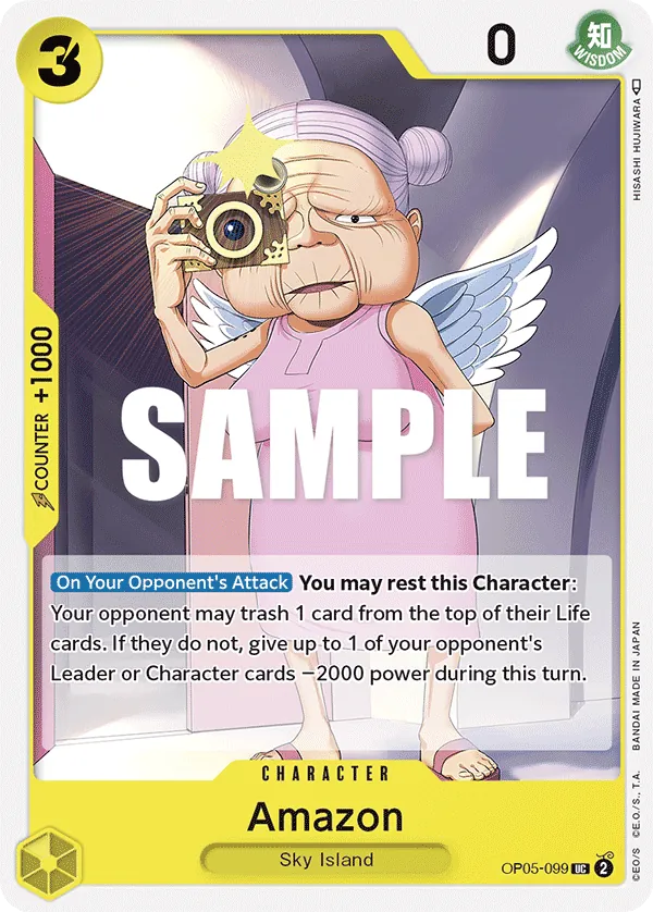 Amazon Character Uncommon OP05-099