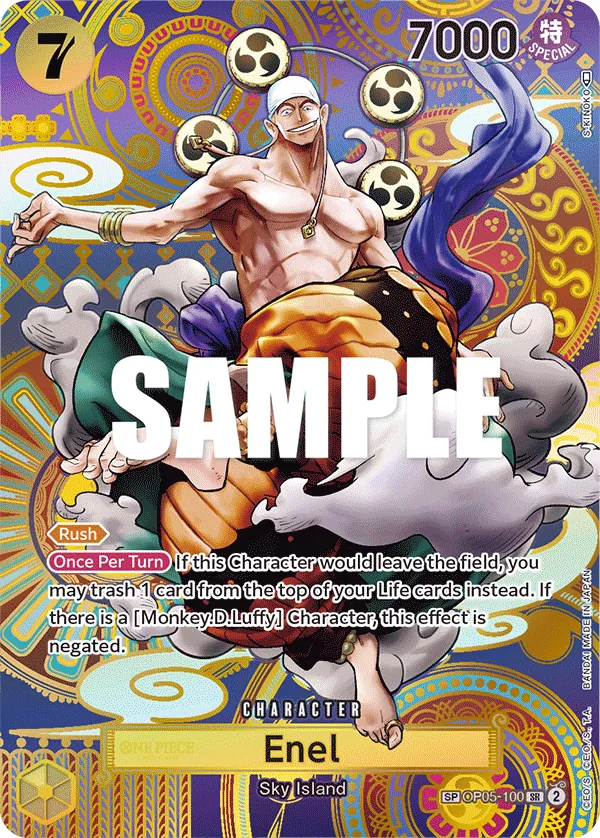 Enel Character Special Card OP05-100