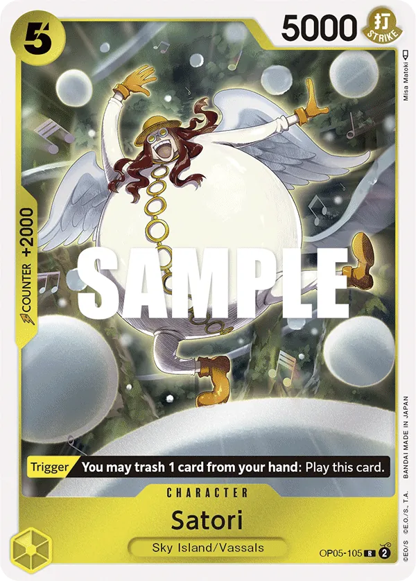 Satori Character Rare OP05-105