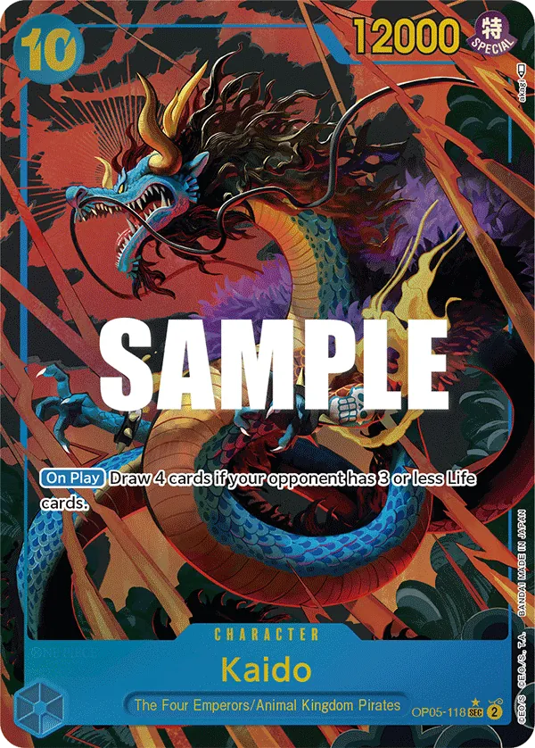 Kaido Character  OP05-118