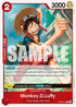 Monkey.D.Luffy Character Rare OP06-013