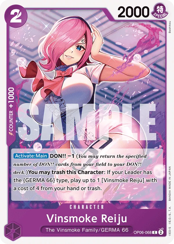 Vinsmoke Reiju Character Common OP06-068