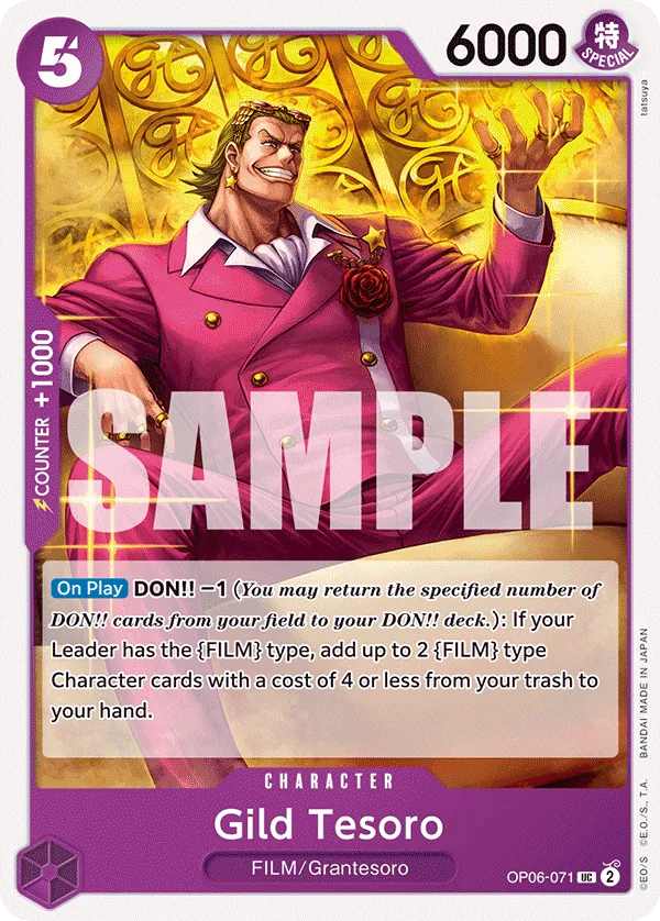 Gild Tesoro Character Uncommon OP06-071