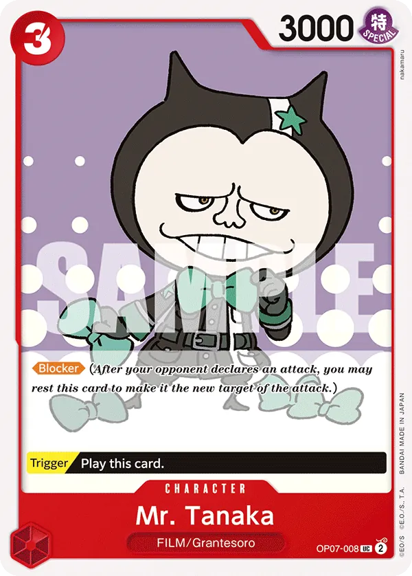 Mr. Tanaka Character Uncommon OP07-008