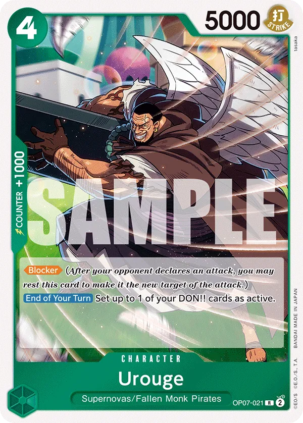 Urouge Character Rare OP07-021