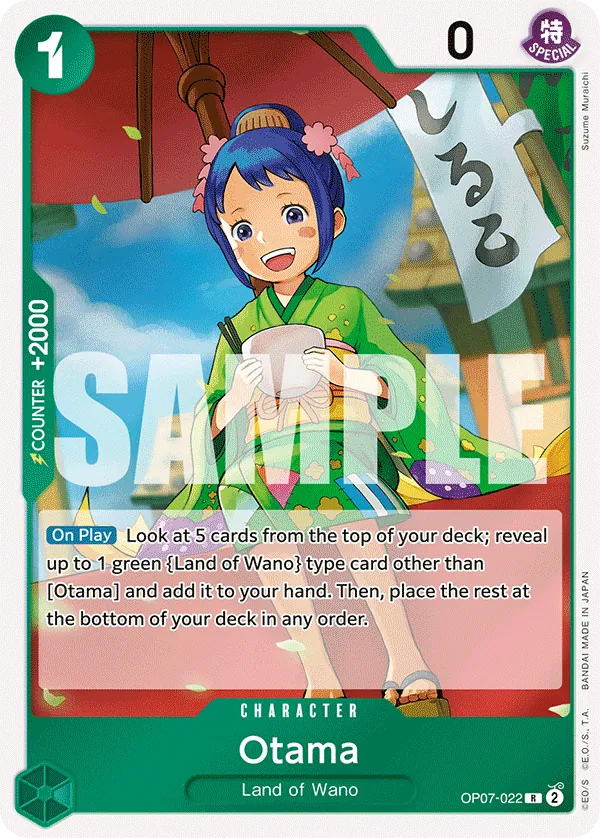 Otama Character Rare OP07-022