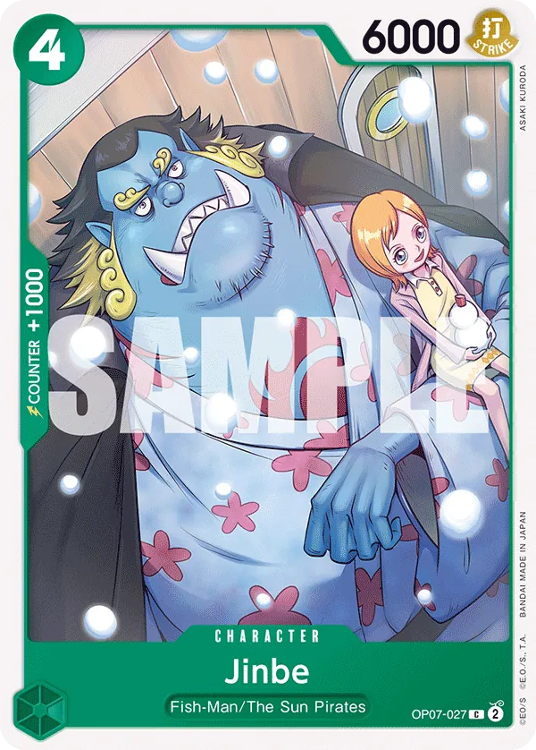 Jinbe Character Common OP07-027