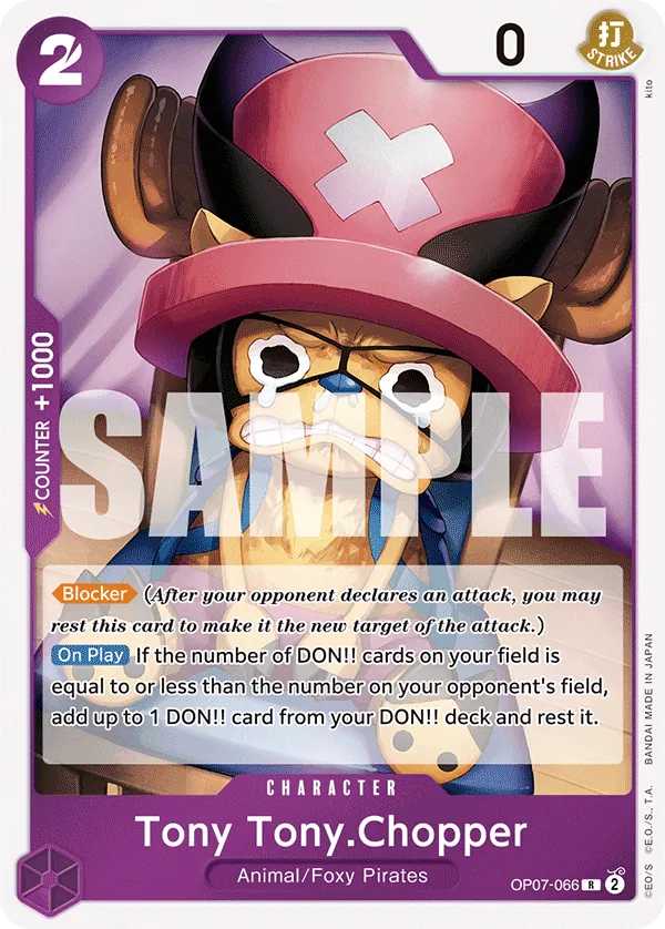 Tony Tony.Chopper Character Rare OP07-066