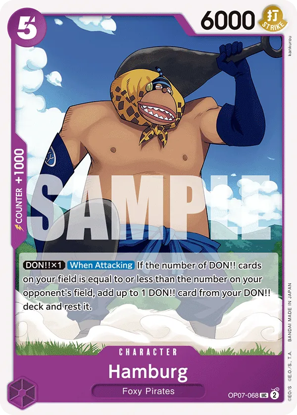 Hamburg Character Uncommon OP07-068