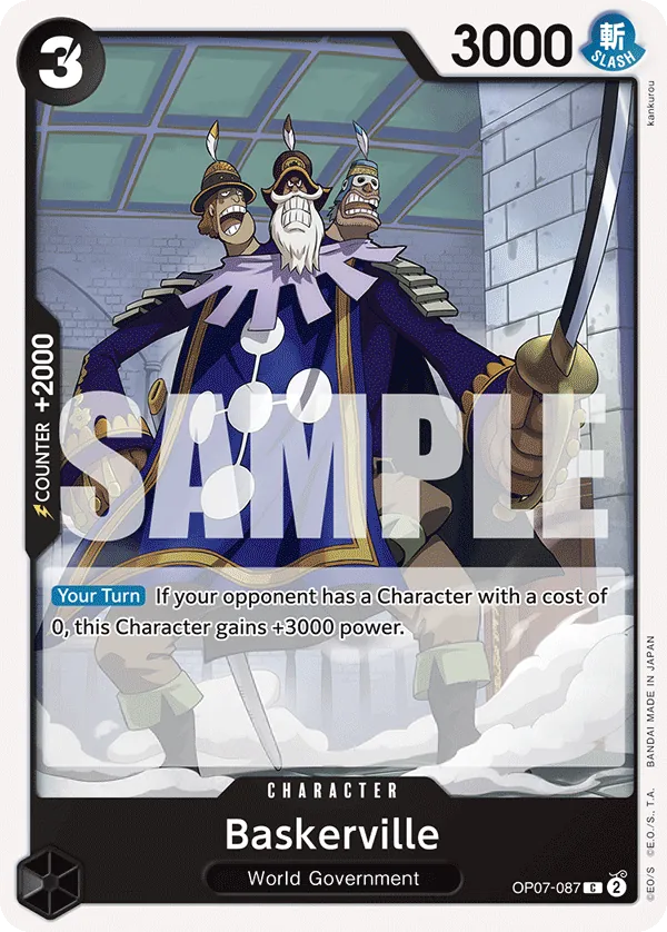 Baskerville Character Common OP07-087