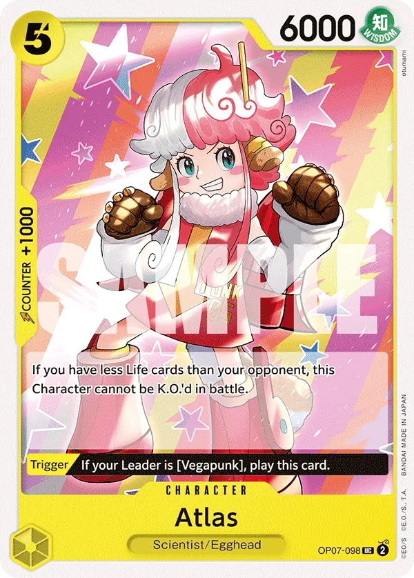 Atlas Character Uncommon OP07-098