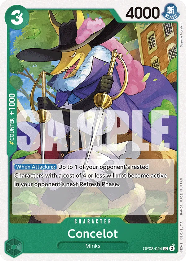 Concelot Character Uncommon OP08-024