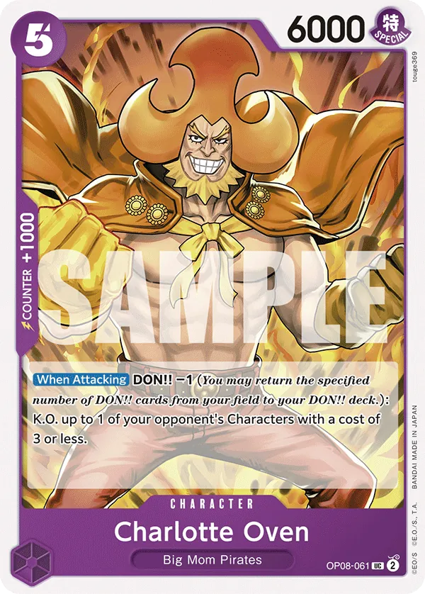 Charlotte Oven Character Uncommon OP08-061