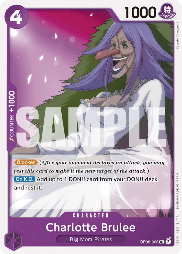 Charlotte Brulee Character Uncommon OP08-066